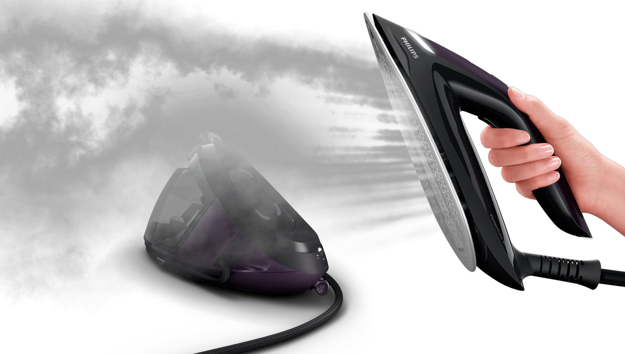 EAN 8710103970286 - Philips PSG8160/30 estación plancha al vapor 2700 W 1,8 L Suela SteamGlide Elite Negro, Violeta imagen 9