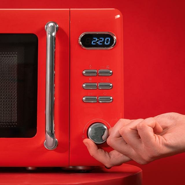 EAN 8435484017152 - Cecotec 01715 microondas Rojo Microondas con grill Encimera 20 L imagen 5