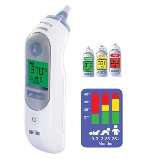 EAN 4022167652195 - Braun ThermoScan 7 Teledetección Blanco Oído imagen 4