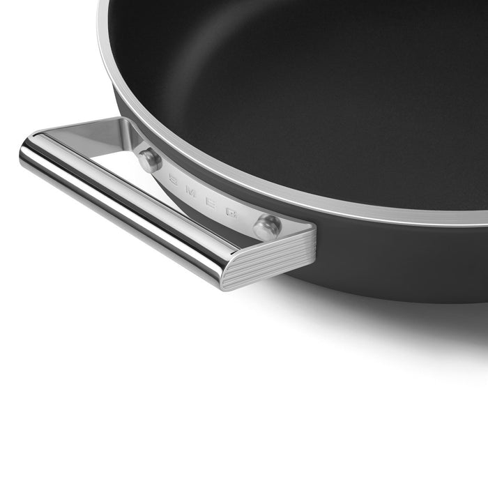 EAN 8017709356026 - Smeg DPF2812BLM batería de cocina Negro Aluminio, Acero inoxidable 4,3 L 28 cm imagen 5