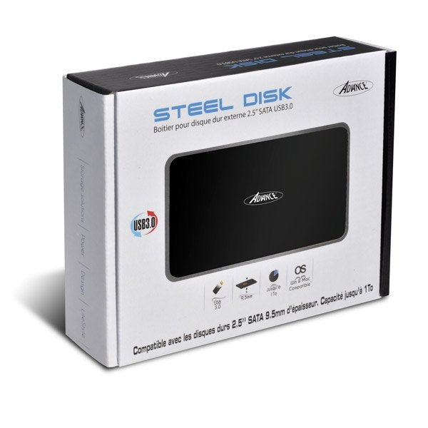 EAN 3700104431119 - ADVANCE BX-2525U3 caja para disco duro externo Caja de disco duro (HDD) Negro 2.5" imagen 3