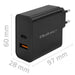 EAN 5901878523804 - Qoltec 52380 cargador de dispositivo móvil Netbook, Consola de juegos portátil, Batería portátil, Smartph imagen 5