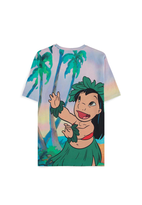 EAN 8718526200379 - DIFUZED Disney Lilo & Stitch - AOP Camiseta Cuello redondo Manga corta Algodón imagen 2