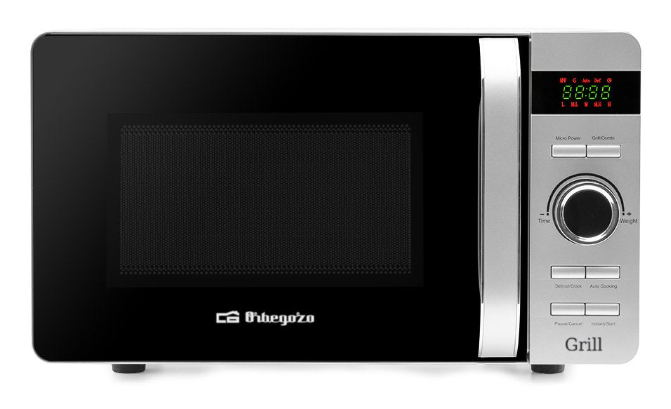 EAN 8435568408555 - Orbegozo MIG 2052 Negro, Plata Microondas con grill Encimera 20 L 700 W imagen 1