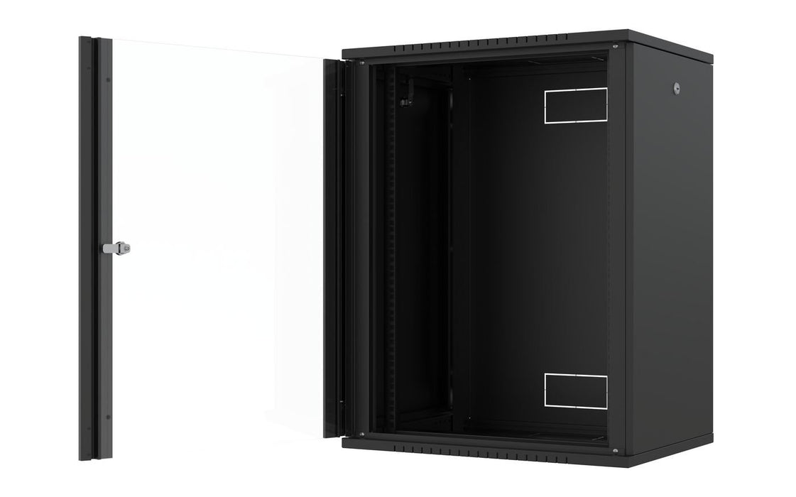 EAN 5715328161733 - Lanview RWF16U45BL armario rack 16U Bastidor de pared Negro imagen 2