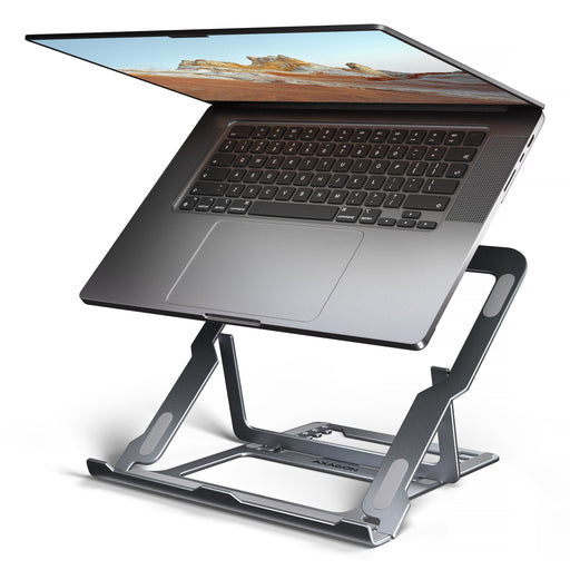 EAN 8595247909244 - Axagon STND-LAG Laptop-Ständer, höhenverstellbar, faltbar, Aluminium Soporte para ordenador portátil y ta imagen 1