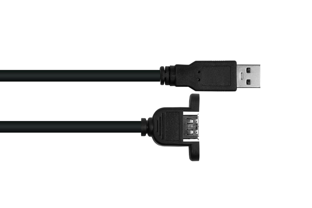 EAN 4066857000286 - Alcasa UK20P-AEA-020S cable USB USB 2.0 2 m USB A 0,48 Gbit/s Negro imagen 2
