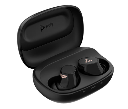 EAN 0199251102400 - HP Poly Voyager Free 20 Black Earbuds +Basic Charge Case imagen 2