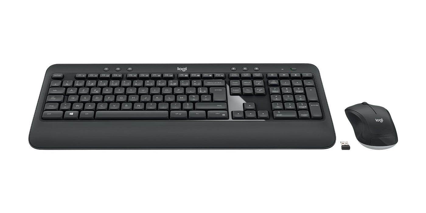 EAN 5099206077386 - Logitech 920-008676 teclado Ratón incluido Universal RF inalámbrico AZERTY Francés Negro imagen 3