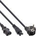 EAN 4043718203963 - InLine 16653D cable de transmisión Negro 2 m CEE7/7 C13 acoplador imagen 1