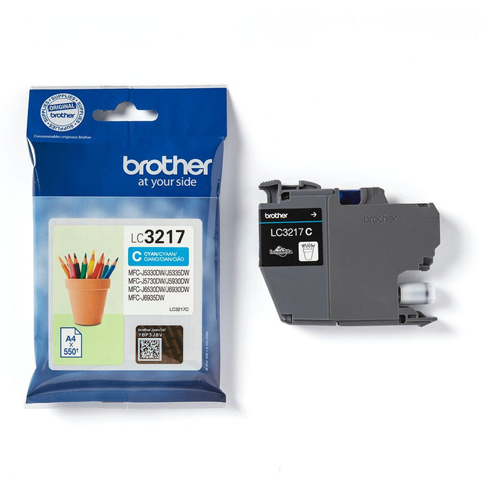 EAN 4977766762120 - Brother LC3217C cartucho de tinta 1 pieza(s) Original Cian imagen 2
