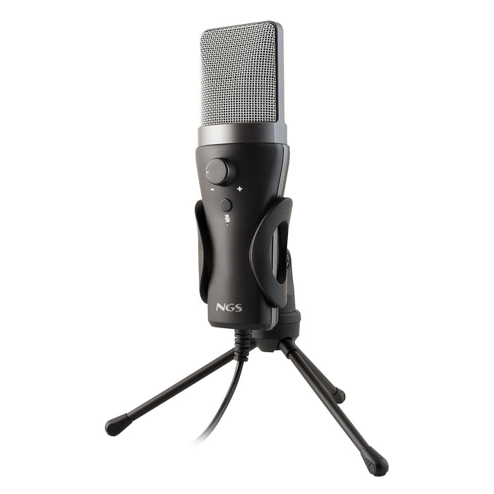 EAN 8435430626988 - NGS MS120 USB Negro Micrófono para crear podcasts imagen 6