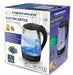 EAN 5901299915684 - Esperanza EKK011K tetera eléctrica 1,7 L 2200 W Negro, Gris, Transparente imagen 3