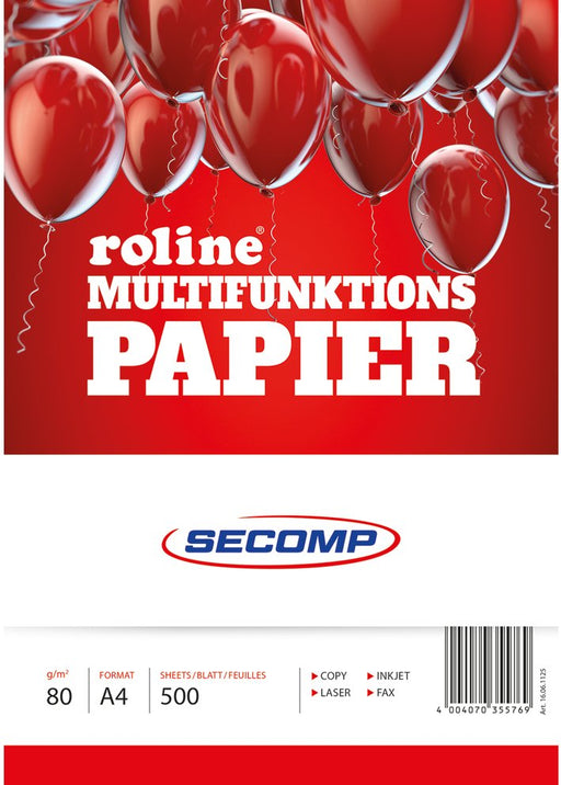 EAN 4004070355769 - ROLINE 16061125 papel para impresora de inyección de tinta A4 (210x297 mm) 500 hojas Blanco imagen 1