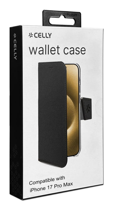 EAN 8021735223184 - Celly WALLY funda para teléfono móvil 17,5 cm (6.9") Funda cartera Negro imagen 6