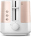 EAN 8720389031021 - Philips Viva Collection HD2638/11 tostadora 7 2 rebanada(s) 950 W Oro rosa, Blanco imagen 2