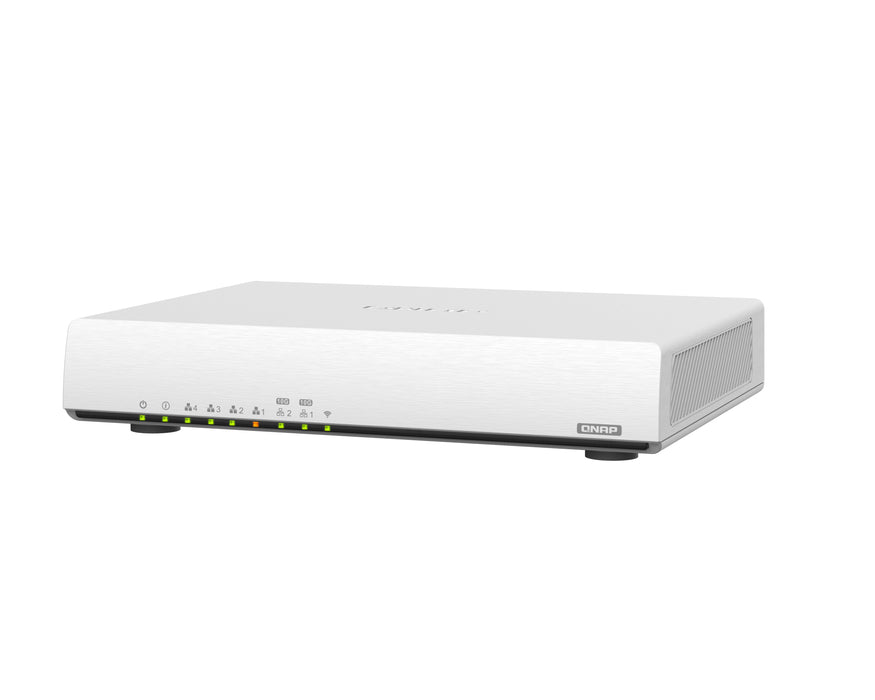 EAN 0885022019861 - QNAP QHora-301W router inalámbrico 10 Gigabit Ethernet Doble banda (2,4 GHz / 5 GHz) Blanco imagen 4