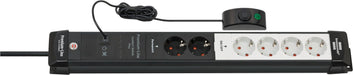 EAN 4007123679119 - Brennenstuhl 1951560103 base múltiple 3 m 6 salidas AC Interior Negro, Gris claro imagen 3