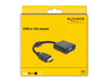 EAN 4043619610778 - DeLOCK 61077 adaptador de cable de vídeo 0,15 m HDMI tipo A (Estándar) VGA (D-Sub) Negro imagen 3