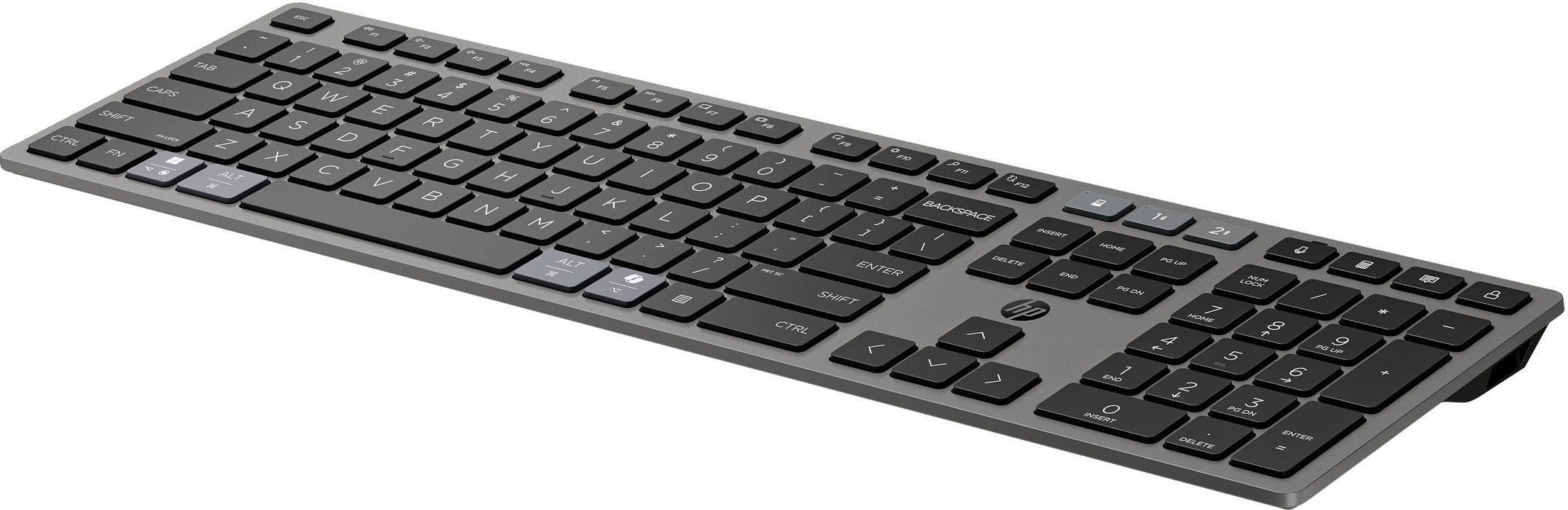 EAN 198122141692 - HP 725 Multi-Device Rechargeable Wireless Keyboard teclado Hogar / Oficina RF Wireless + Bluetooth Gris imagen 16