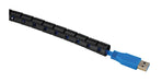 EAN 8721246340164 - Neomounts ADS06-140BL organizador de cables Escritorio Pasacables Negro 1 pieza(s) imagen 3