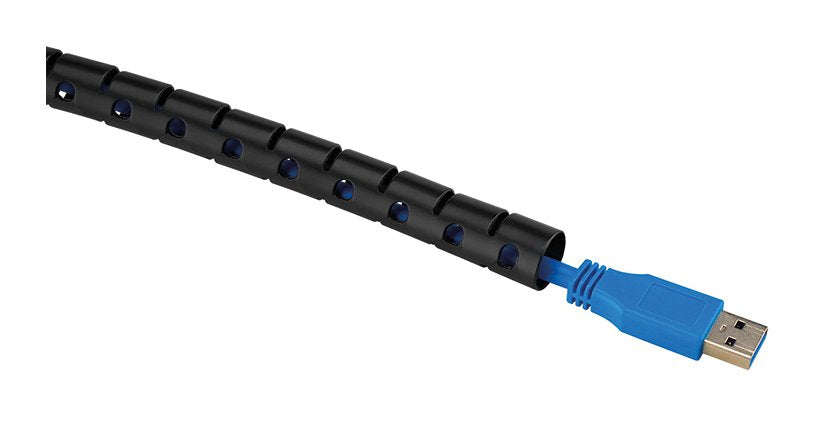 EAN 8721246340164 - Neomounts ADS06-140BL organizador de cables Escritorio Pasacables Negro 1 pieza(s) imagen 3