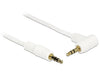 EAN 4043619837571 - DeLOCK 2m 3.5mm M/M cable de audio 3,5mm Blanco imagen 1
