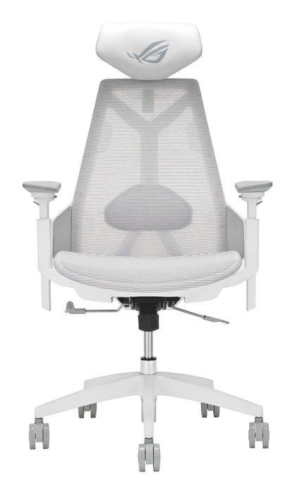 EAN 4711387920183 - ASUS ROG Destrier Ergo Core White Silla para videojuegos de PC Asiento de malla Blanco imagen 1