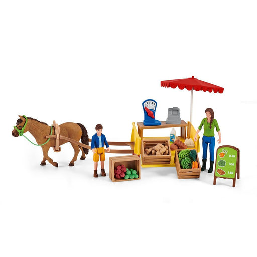 EAN 4059433383484 - schleich Vida en la Granja Sunny Day Mobile Farm Stand imagen 1