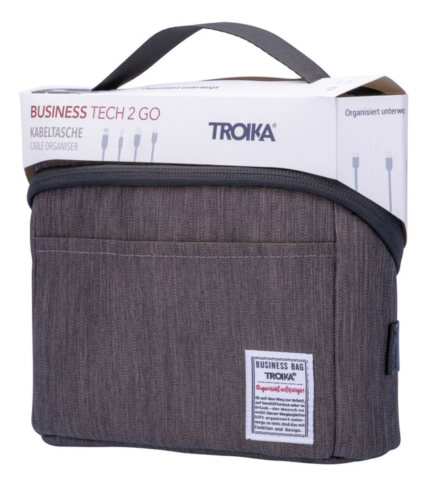EAN 4024023022470 - TROIKA BBG72 Bolsa de almacenamiento Rectangular Poliéster Antracita, Negro imagen 4