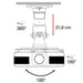 EAN 8054529022403 - Techly ICA-PM 100BK montaje para projector Techo Negro imagen 4