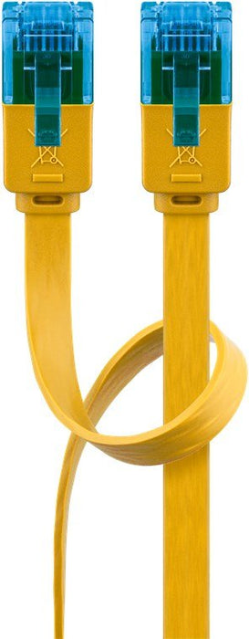 EAN 4040849963070 - Goobay 96307 cable de red Amarillo 1 m Cat6a U/UTP (UTP) imagen 2