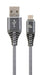 EAN 8716309108188 - Cablexpert CC-USB2B-AMMBM-2M-WB2 cable USB USB 2.0 USB A Micro-USB B Gris, Blanco imagen 2