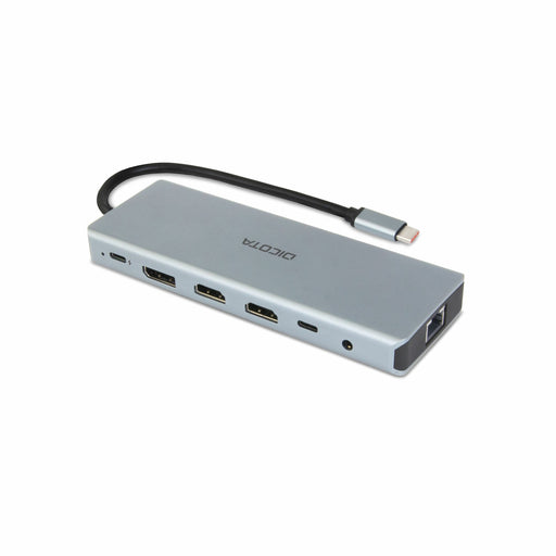 EAN 7640239421424 - DICOTA D32065 hub de interfaz USB 3.2 Gen 1 (3.1 Gen 1) Type-C Plata imagen 2