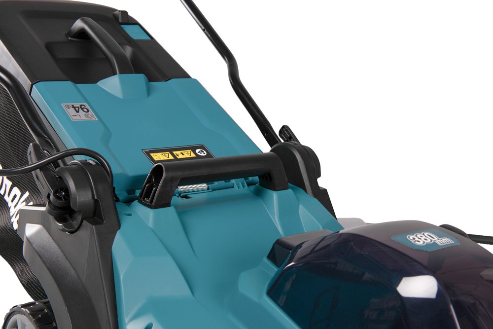 EAN 197050000613 - Makita LM003GZ cortadora de césped Cortacésped manual Batería Negro, Azul imagen 13