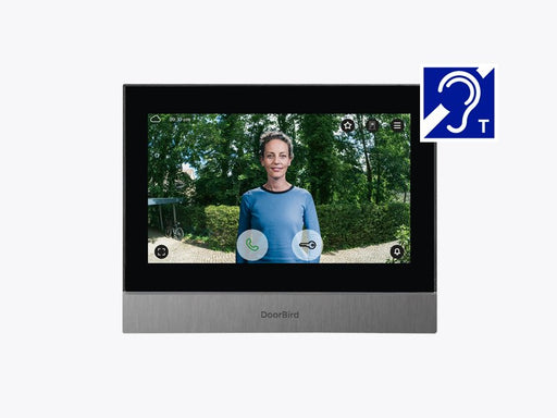 EAN 4251489614073 - DoorBird A1104T sistema de intercomunicación de video 17,8 cm (7") Acero inoxidable, Negro imagen 1