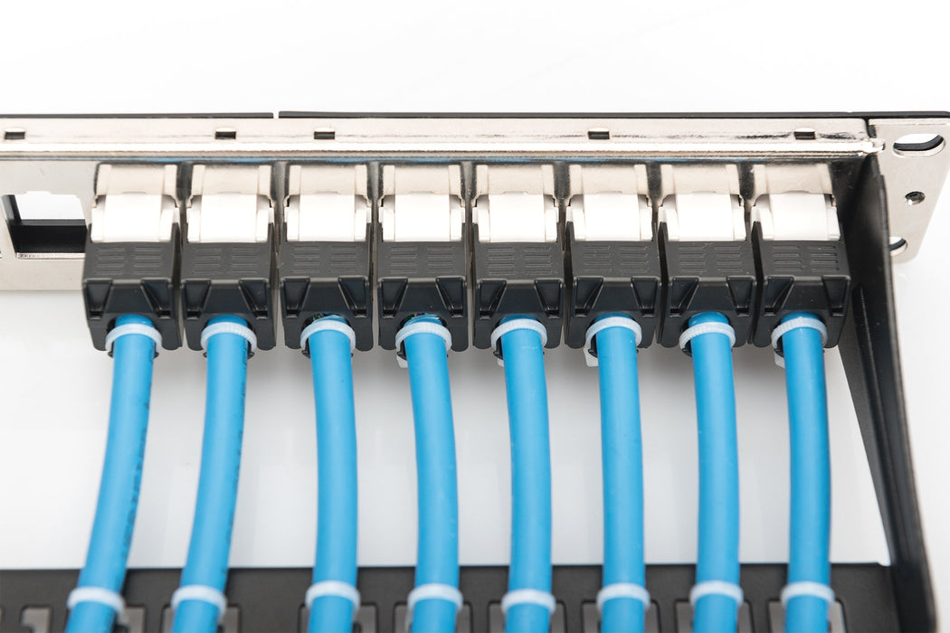 EAN 4016032441946 - Digitus DK-1616-A-VH-1 cable de red Azul Cat6a U/UTP (UTP) Alrededor imagen 3