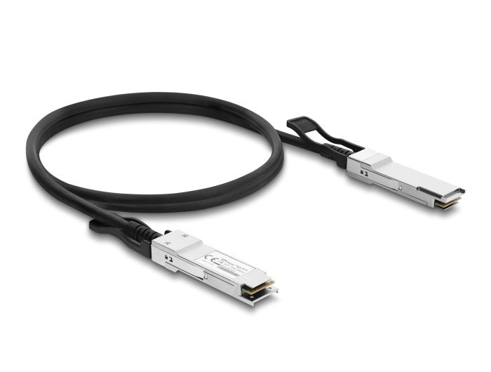EAN 4043619842421 - DeLOCK 84242 Cable de fibra óptica e InfiniBand QSFP+ Negro imagen 2