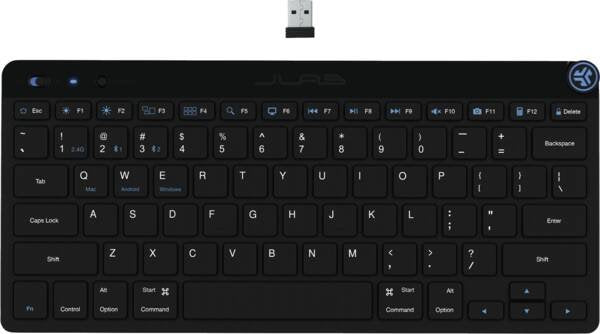 EAN 812887019972 - JLab IEUDEKGOKEYBRBLK4 teclado Universal Bluetooth QWERTY Negro imagen 1
