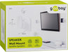 EAN 4040849493942 - Goobay 49394 soporte de altavoz Pared Acrilonitrilo butadieno estireno (ABS) Blanco imagen 6