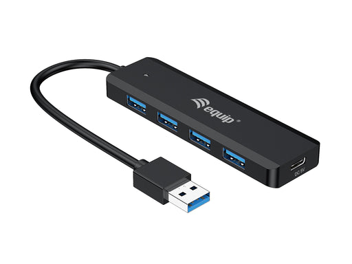 EAN 4015867229446 - Equip 128959 hub de interfaz USB 3.2 Gen 1 (3.1 Gen 1) Type-A 5000 Mbit/s Negro imagen 1