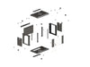 EAN 5901969447545 - Lanberg WF03-5312-10B armario rack 12U Bastidor de pared Negro imagen 12