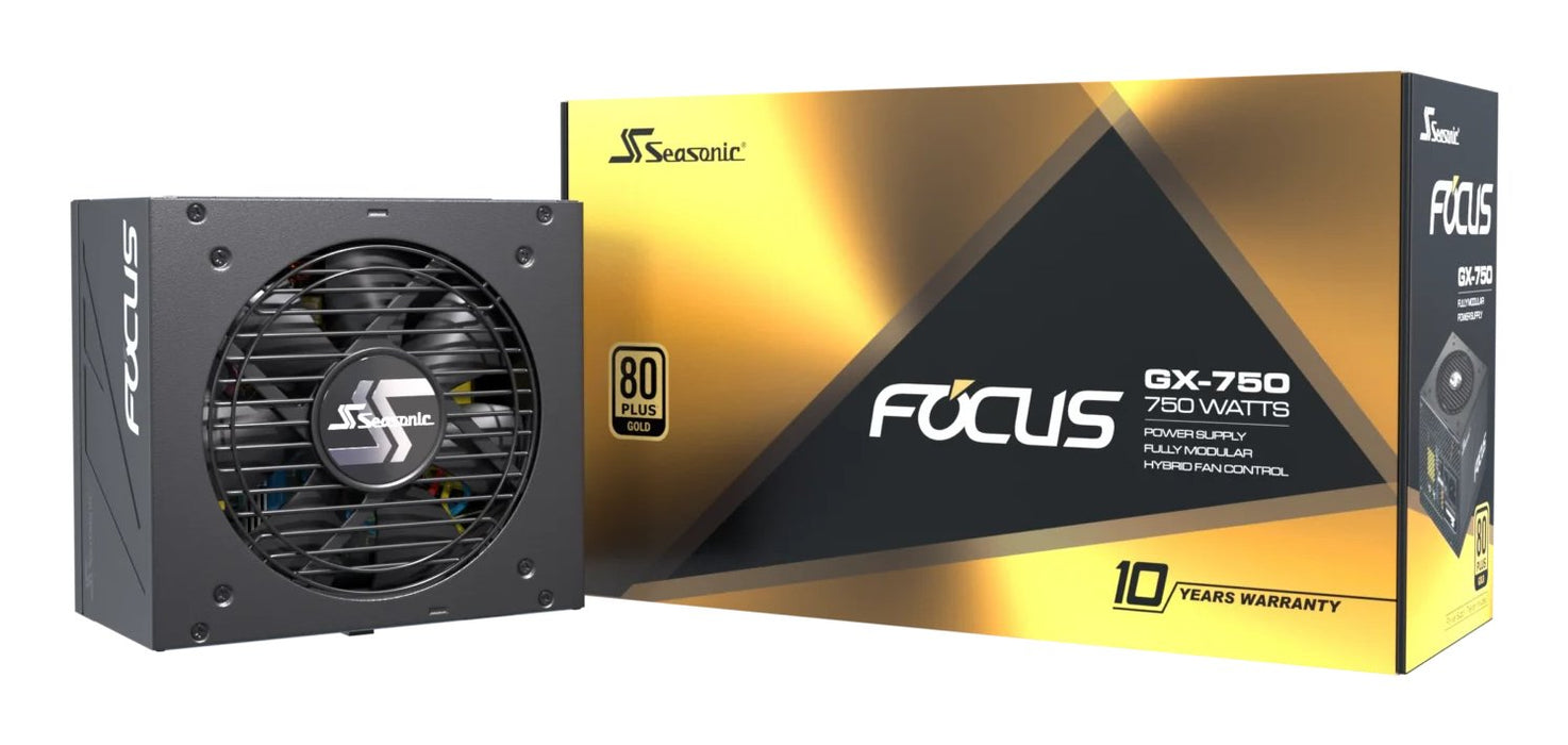 EAN 4711173878445 - Seasonic Focus GX unidad de fuente de alimentación 750 W 20+4 pin ATX ATX Negro imagen 1