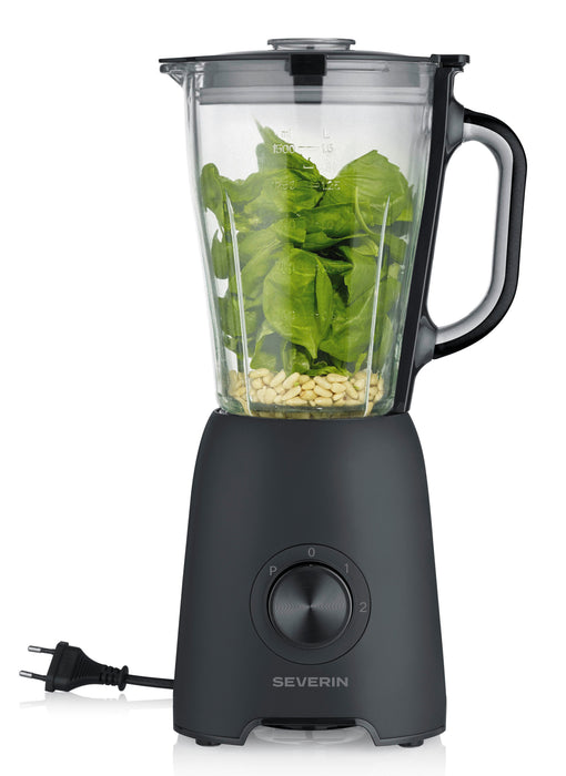 EAN 4069486000207 - Severin SM 3722 licuadora 1,5 L Batidora de vaso 600 W Negro, Transparente imagen 2
