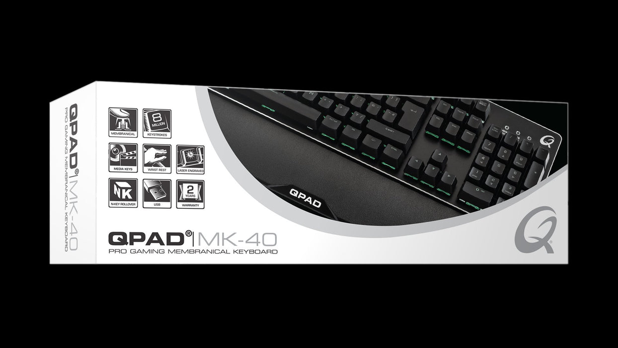 EAN 4715109798180 - QPAD MK-40 teclado Juego USB QWERTZ Alemán Negro imagen 6