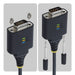 EAN 65030898447 - StarTech.com 1P1FFC-USB-C-SERIAL cable de serie Negro 0,3 m USB Tipo C RS-232 imagen 3