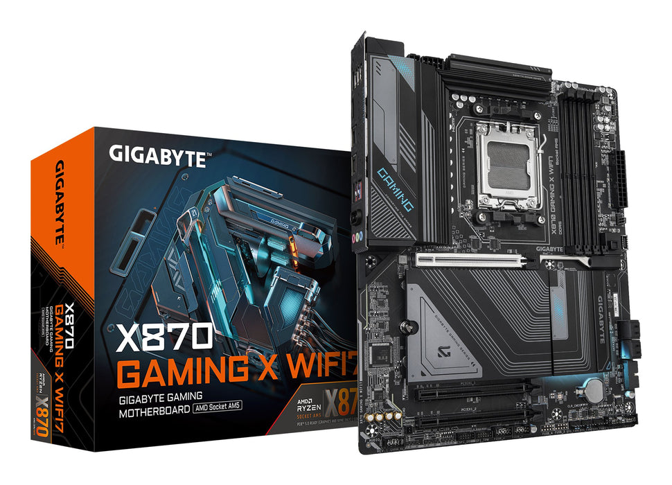 EAN 4719331865368 - GIGABYTE X870 GAMING X WIFI7 placa base AMD X870 Zócalo AM5 ATX imagen 1