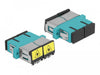 EAN 4043619868957 - DeLOCK 86895 adaptador de fibra óptica SC/SC 1 pieza(s) Color aguamarina imagen 2