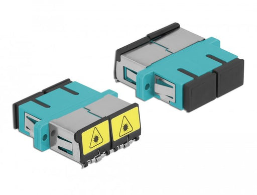EAN 4043619868957 - DeLOCK 86895 adaptador de fibra óptica SC/SC 1 pieza(s) Color aguamarina imagen 2