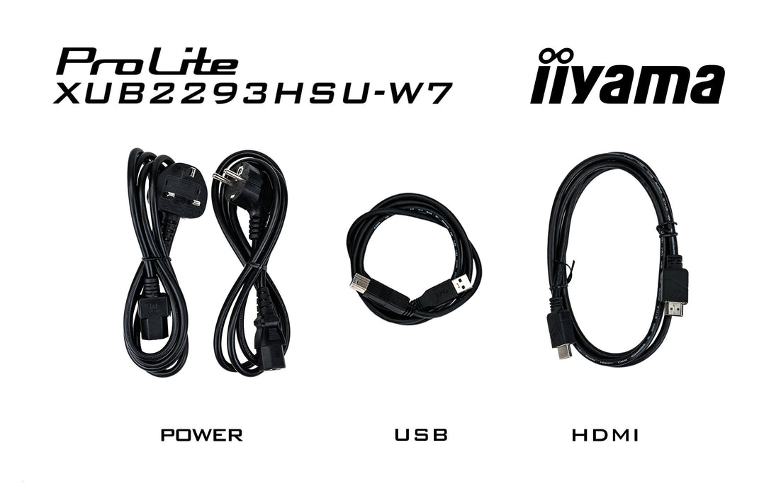 EAN 4948570126910 - iiyama ProLite XUB2293HSU-W7 pantalla para PC 54,6 cm (21.5") 1920 x 1080 Pixeles Full HD LED Blanco imagen 14